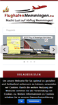 Mobile Screenshot of flughafenmemmingen.eu